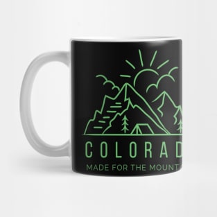 Colorado snowboarding - Colorado camping Mug